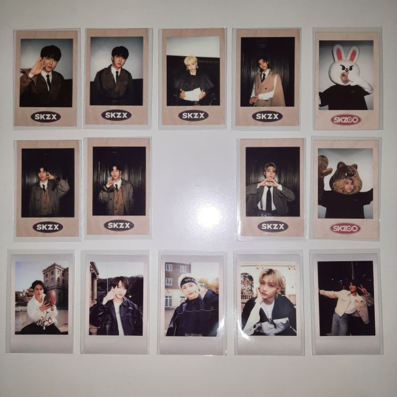 STRAY KIDS MERCH FANMEET SKZ-X SKZOO SKZX POLAROID POLA POB BENEFIT BEYOND UNLOCK HYUNJIN LEE KNOW