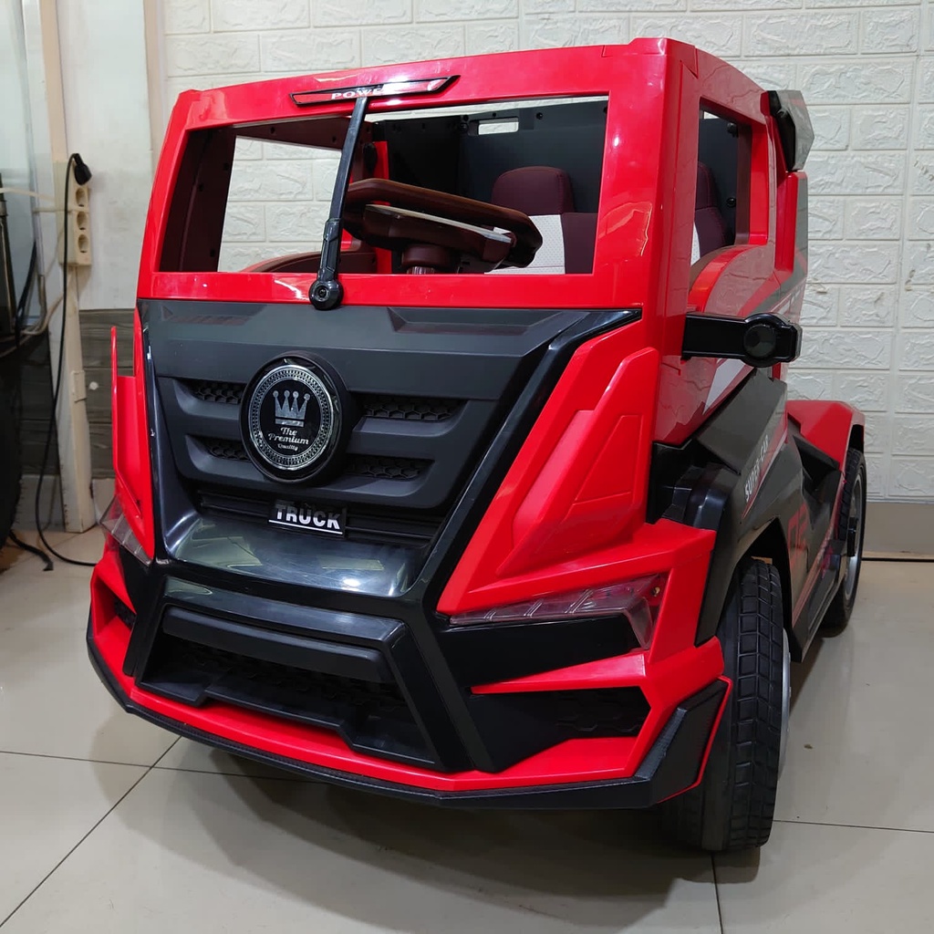 Mobilan Aki Truk Trailer Anak Mobilan Aki Bisa Duduk Yukita 888