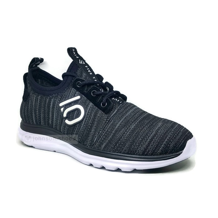 [ Johnson Shoes ] Sepatu Sneaker Casual Santai Pria 510 FIVETEN - OPTIMUS Black 100% ORIGINAL