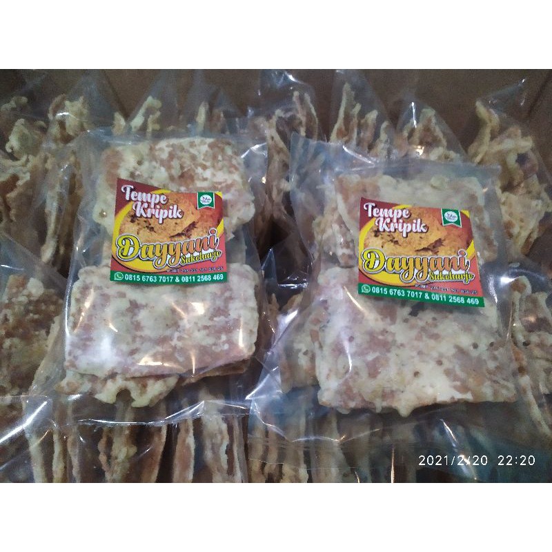 

kripik tempe "Dayyani