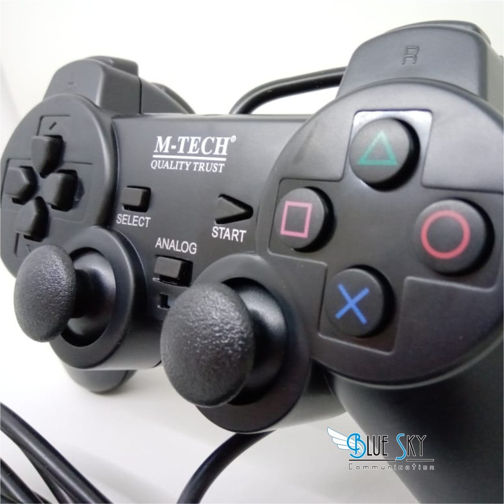 GAMEPAD GETAR ANALOG SINGLE M-TECH
