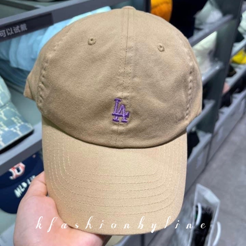 MLB Nano Logo Unstructured Ball Cap LA Dodgers (BEIGE)