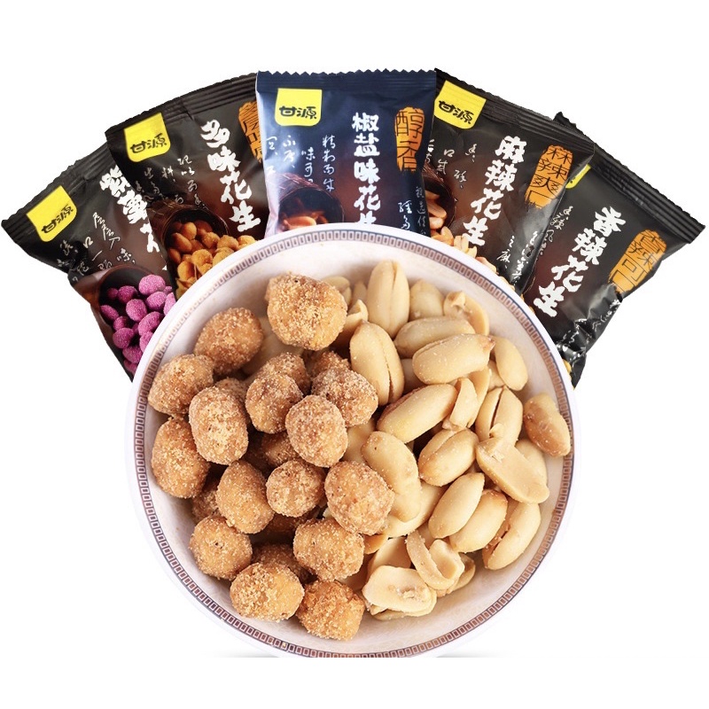 

Gan Yuan Kacang Tojin Taro / Salt pepper / Spicy / Mala / Mix Peanut Snack 15 gr
