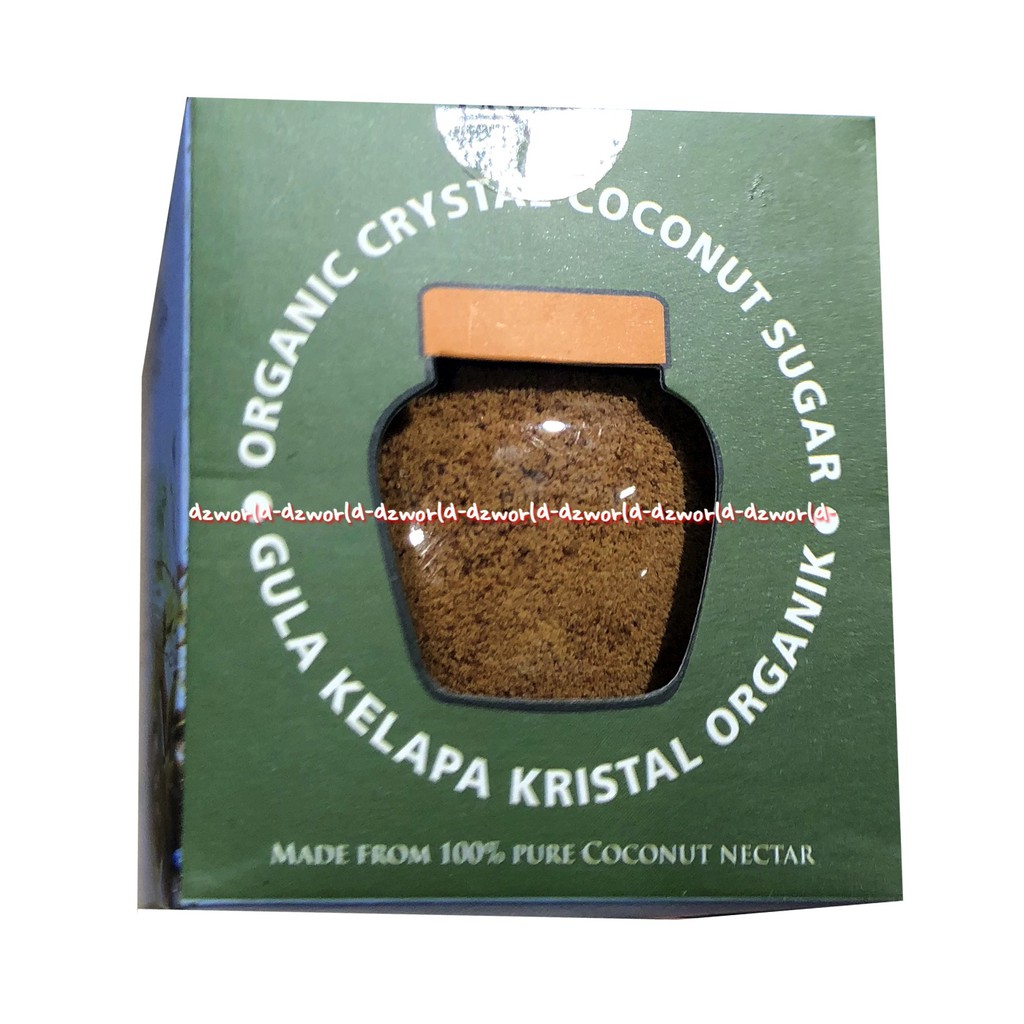 Javara Organic Crystal Coconut Sugar Gula Kelapa Kristal 250gr Pemanis Alami