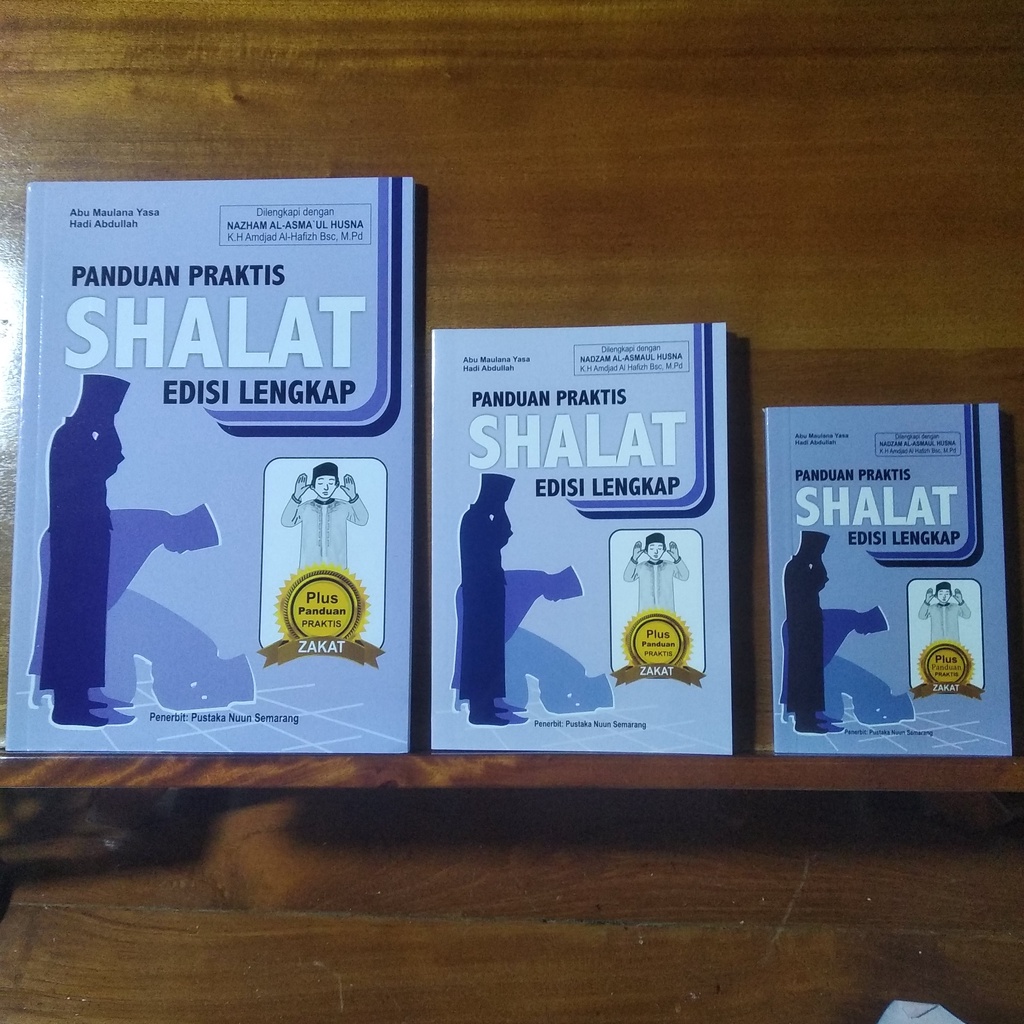 Buku Tuntunan Shalat - HVS, Panduan Praktis Sholat Pustaka Nuun - A5
