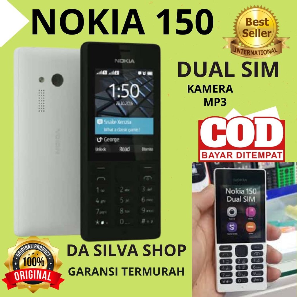 HP NOKIA 150 ORIGINAL REFURBISH FULSET-HP NOKIA JADUL LAMA