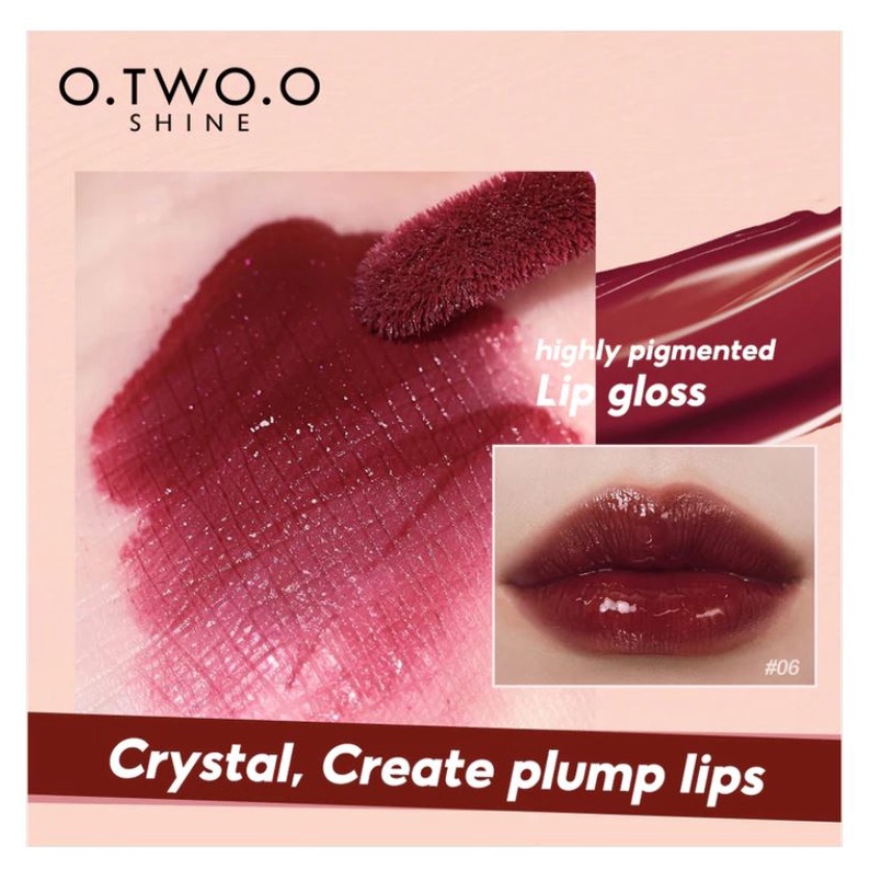 (READY &amp; ORI) O.TWO.O Otwoo Shine Mirroring Lip Glaze SE006