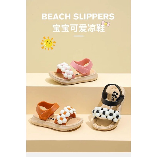 Sandal Fashion Anak Baby Boba Wanita Import High Quality S2