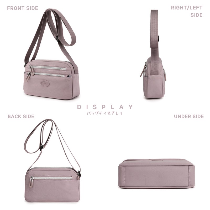 Tas Selempang Wanita COLORFUL FOX 8531 Sling Bag Wanita Shoulder Bag Wanita WATCHKITE WKOS