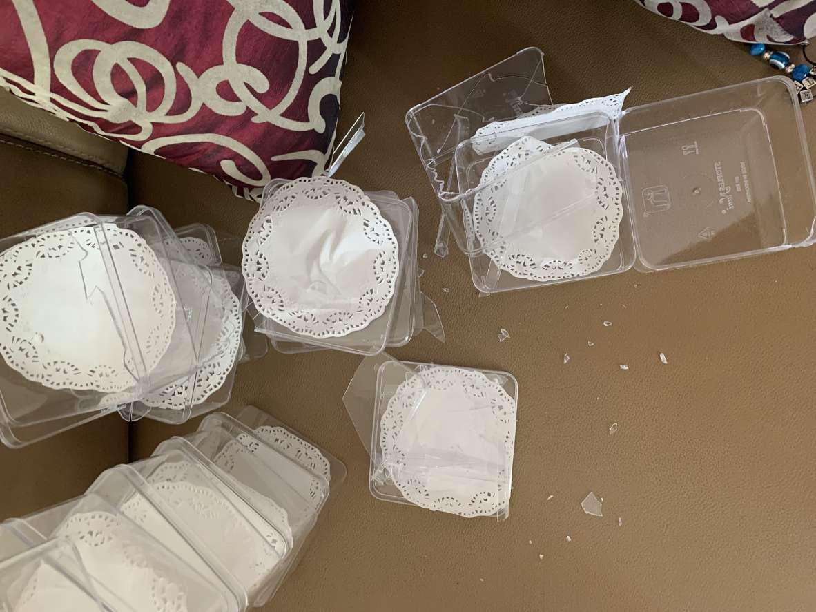 Toples Dessert Box Nuai Sn 268 / Toples Persegi / Toples Kotak / Stoples Dessert