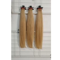HAIR EXTENSION RAMBUT SAMBUNG 100%ASLI  panjang 60cm BLONDE