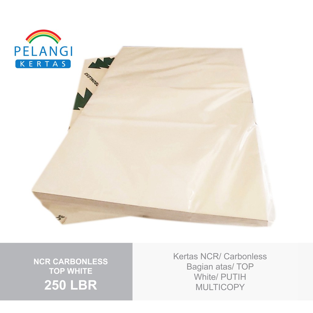 

Kertas NCR Folio/F4 TOP Putih Bagian Atas 250 Lembar Multicopy