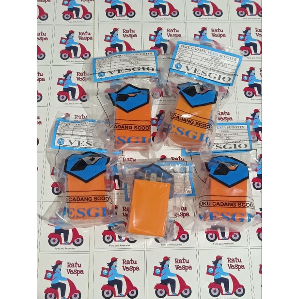 Flasher sein Sen Vespa PX PS kaki 3 VESGIO