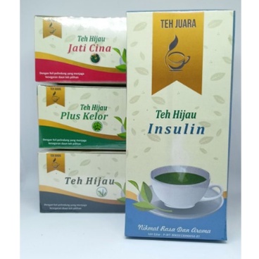 Teh Insulin Teh Daun insulin isi 20 pcs original 100% herbal