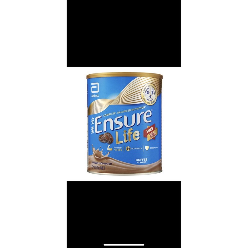 

susu ensure life rasa kopi