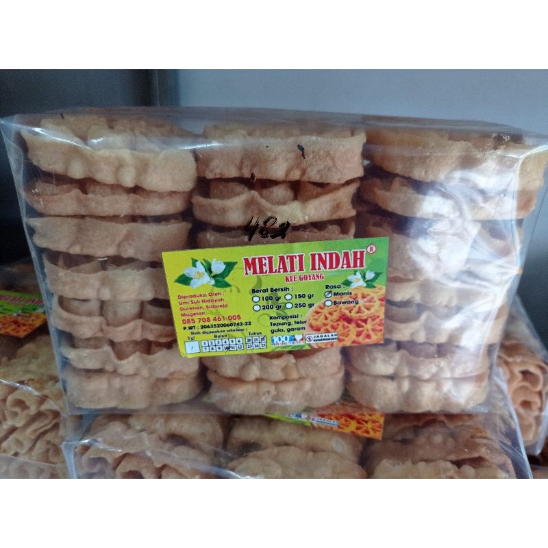 

kue goyang kembang goyang melati indah