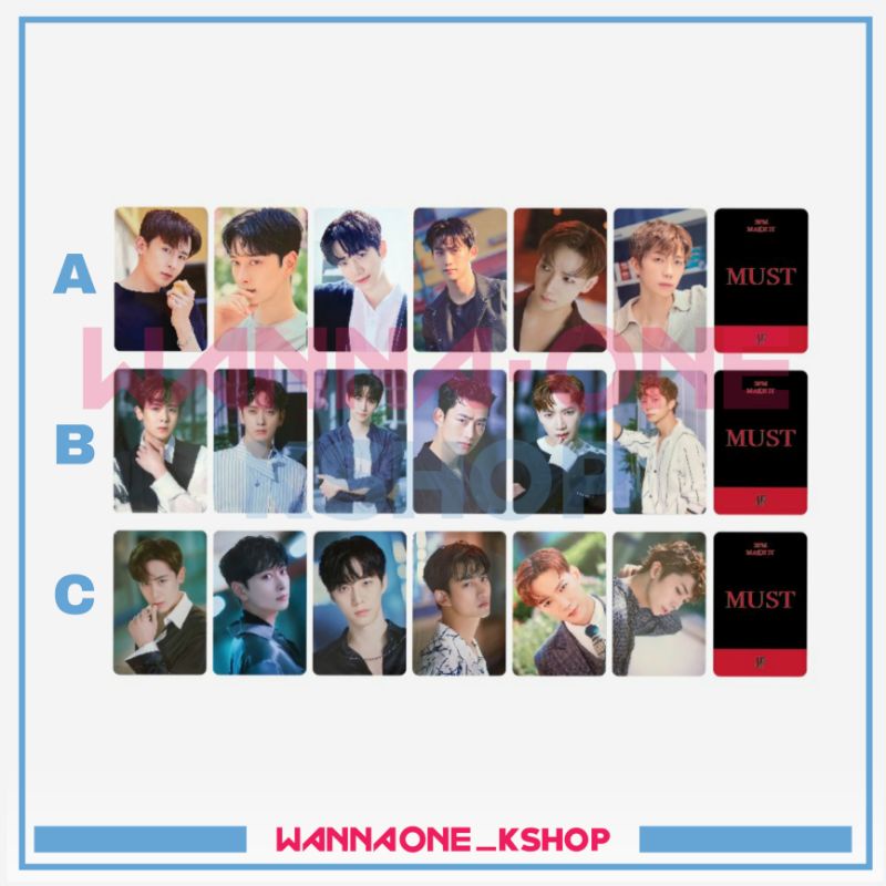 2PM MD Photocard Must jun-k taecyeon nickhun junho wooyoung chansung