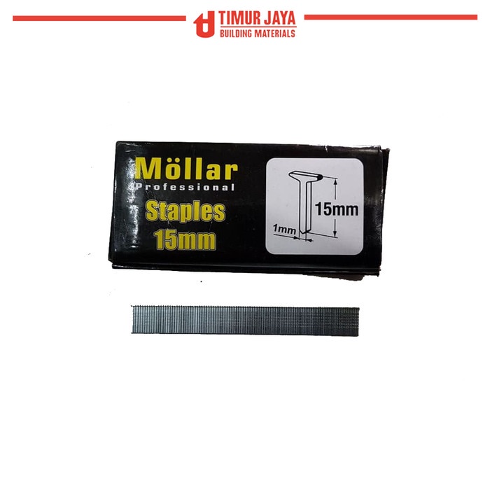 

MOLLAR ISI Paku Staples Tembak Bentuk I 25 mm F25 air nailer
