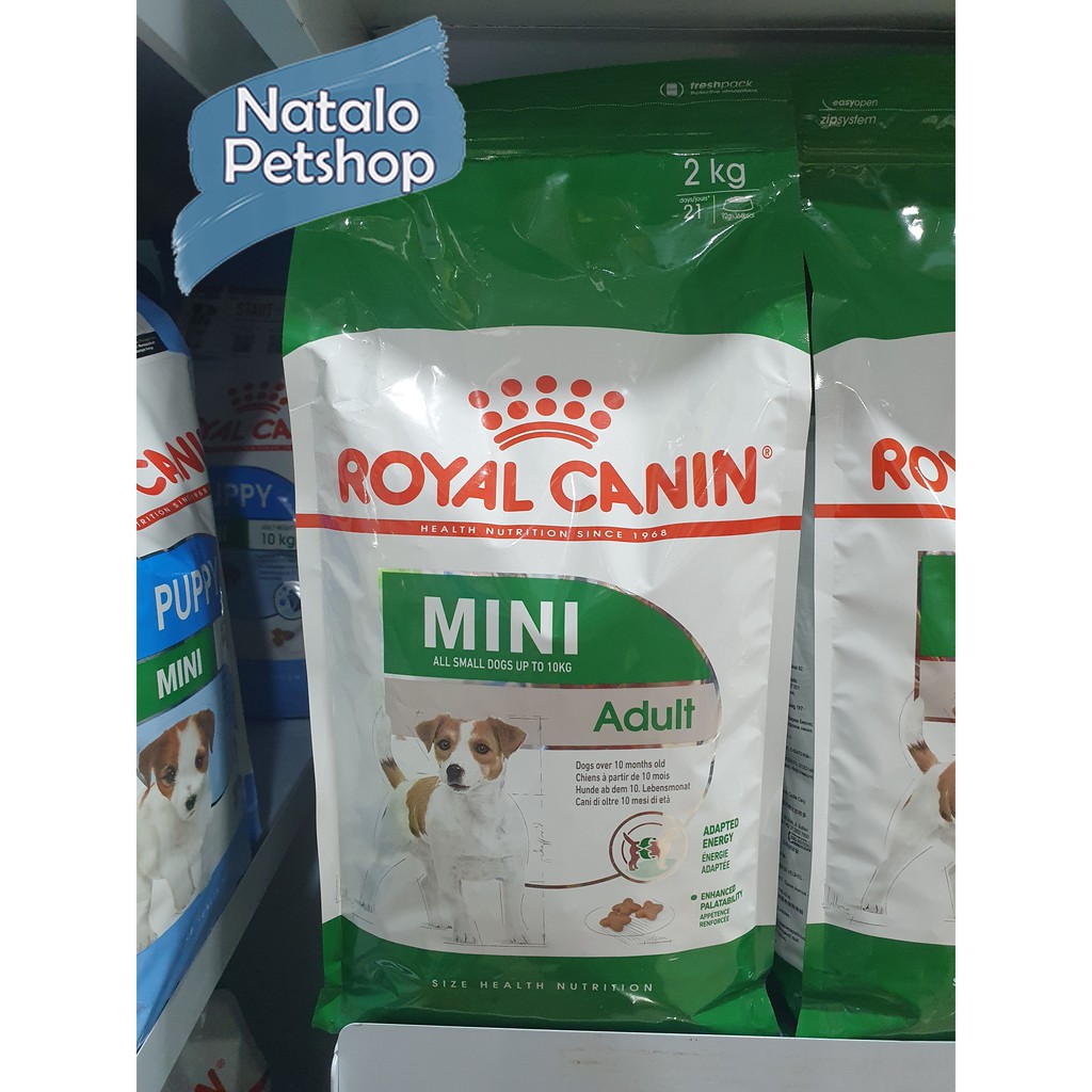 Royal Canin Mini Adult Dog Food 2KG/Makanan Anjing Kecil Dewasa/Murah