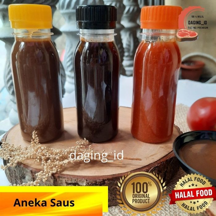 

SAUS GRILL MARINATE DAGING (BEEF SLICED) STEAMBOAT /GRILLED 100 ML GRATIS 1 PCS MASKER