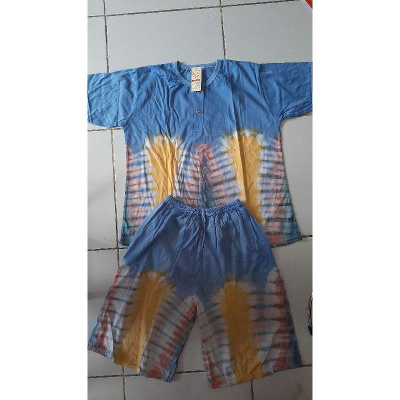 STELAN JUMBO FIT XXL/BAJU TIDUR ATAS BAWAH BATIK