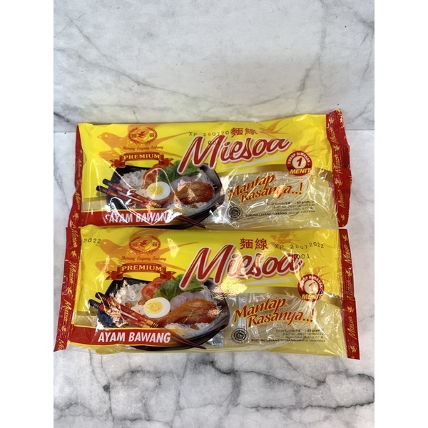 

Miesoa Instant Cap Burung Layang Terbang Rasa Ayam Bawang