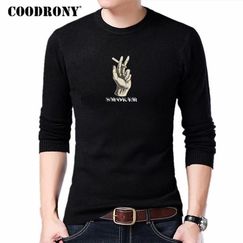 COD/DS/BAJU SWEATER SMOKER (M-L)