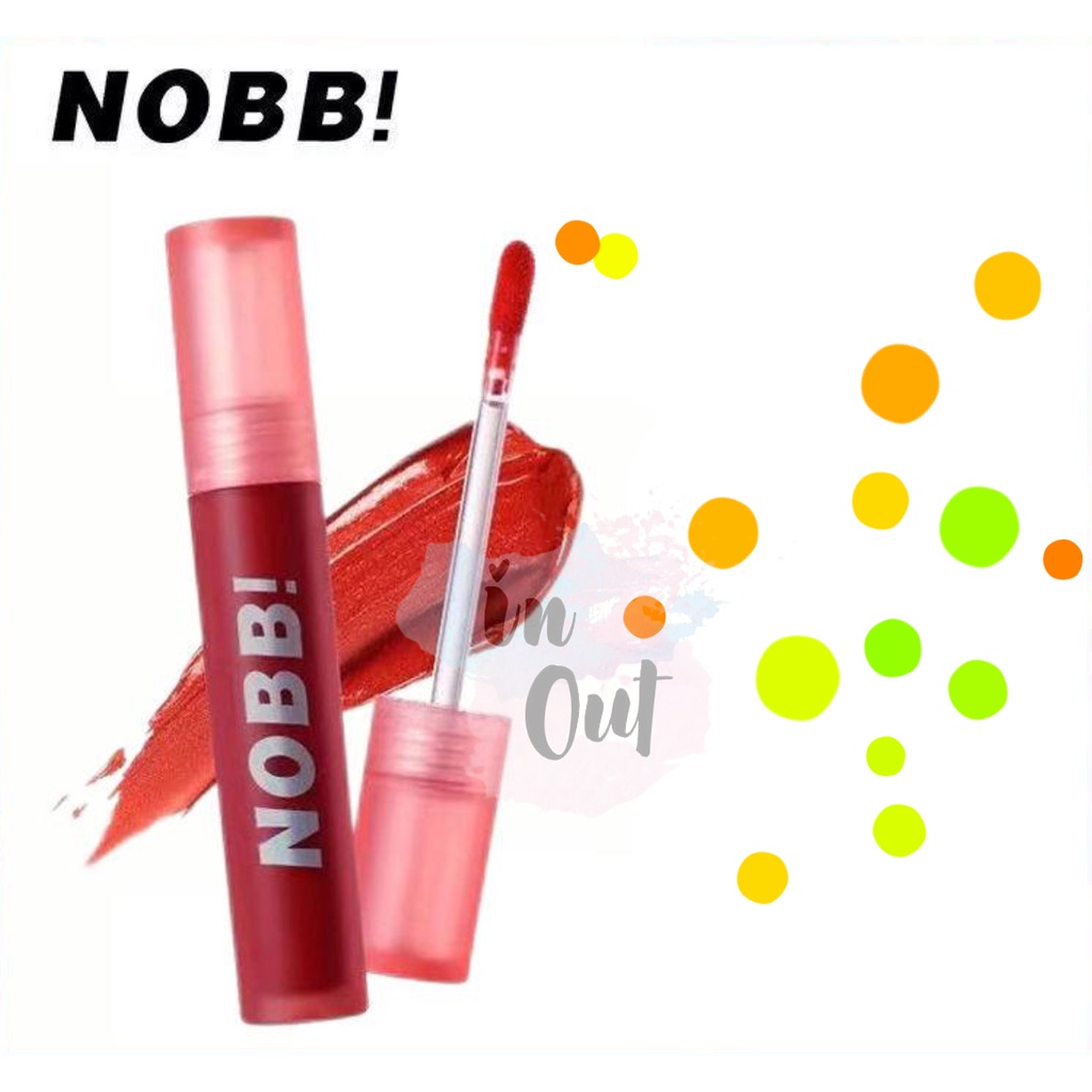 NOBB Lipstick Matte Velvet Lip Cream Tahan Lama lipstik 6 Warna