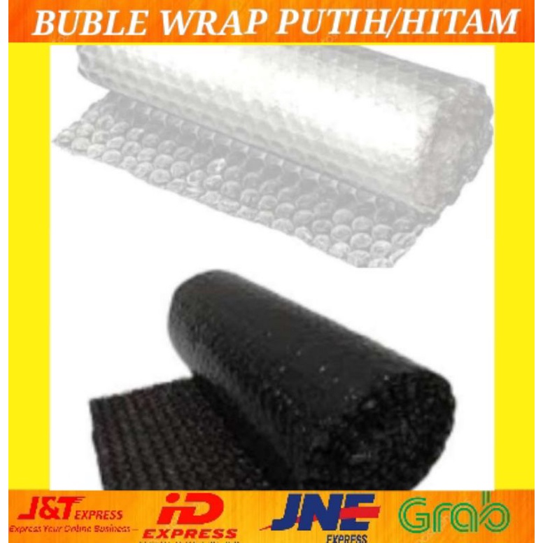 BUBLE WRAP PUTIH HITAM TERSEDIA 2500