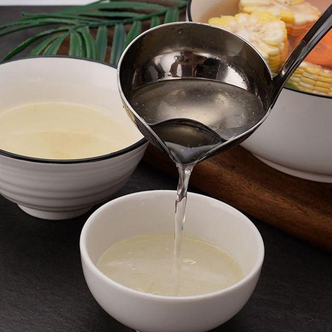 Jual Solighter New Soup Fat Oil Separator Kitchen Oil Skimmer Ladles