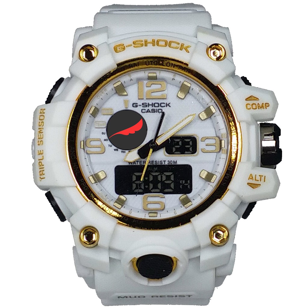 Exclusive Jam NOAH Double Time (Full Putih List Gold)