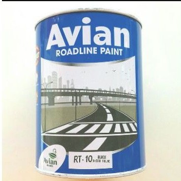 CAT MARKA JALAN AVIAN 1 KG / AVIAN ROADLINE WARNA DOFF / CAT JALAN CAT ASPAL JALAN