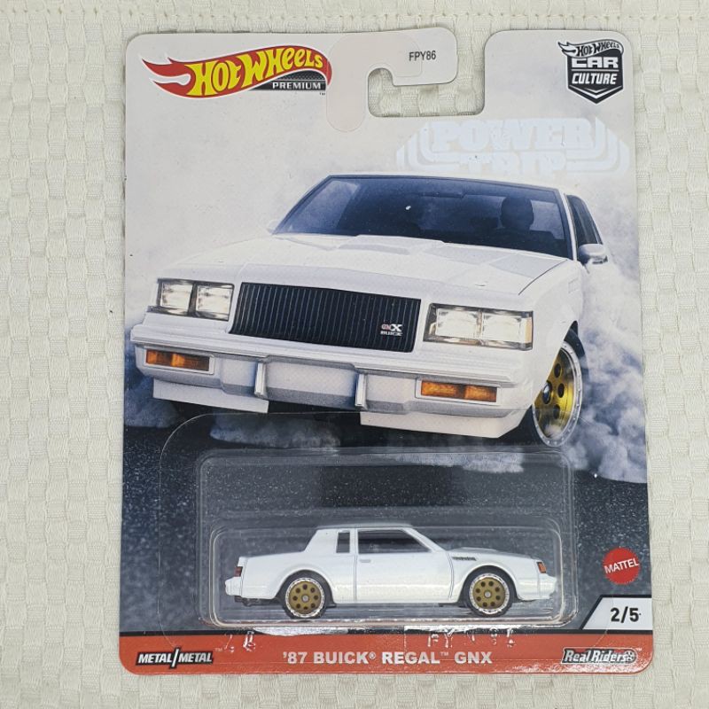 '87 BUICK REGAL GNX - HOT WHEELS PREMIUM