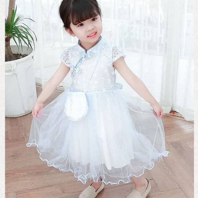 cheongsam girl dress chinese new year traditional dress cheongsam