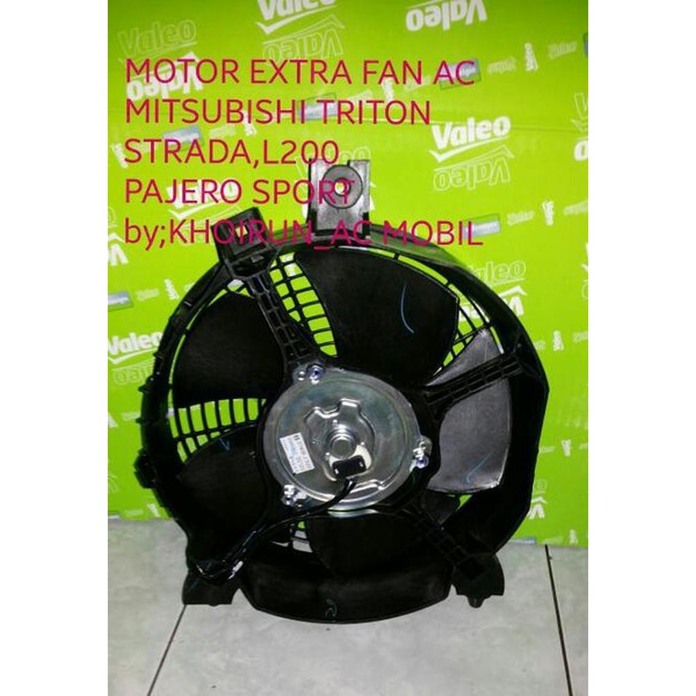 EXTRA FAN EKTRA EKSTRA FAN MOTOR FAN AC CONDENSOR KONDENSOR MITSUBISHI PAJERO Shopee Indonesia