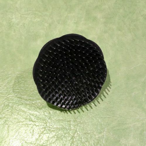 Sisir keramas hitam / sisir bulat hitam / sisir pijat hitam