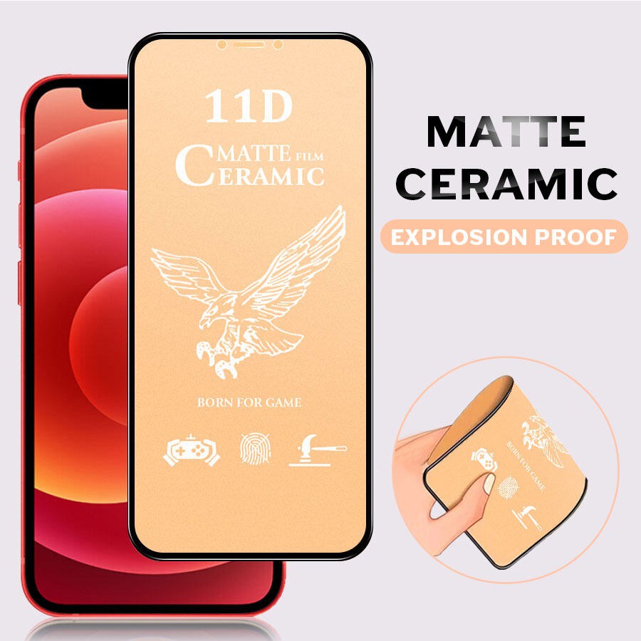 Tempered Glass Xiaomi Poco M4 Pro 4G 6.43 Bening Full Layar Ceramic Clear Matte Anti Blue Kaca