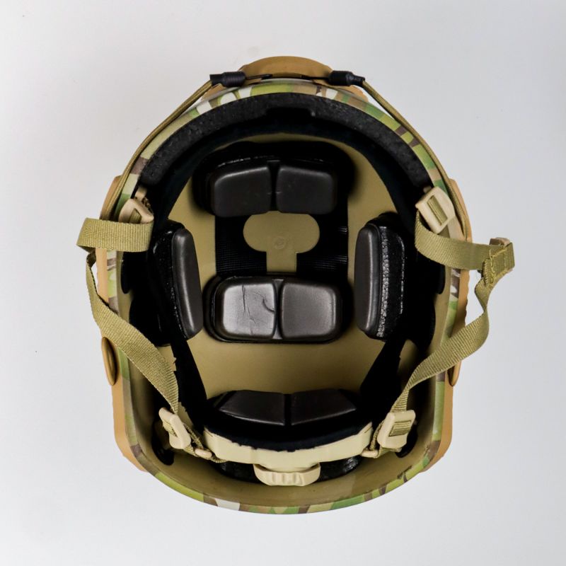 Helm Tactical Airsoft Gun Paintball CS SWAT - DEM2001 - Camouflage