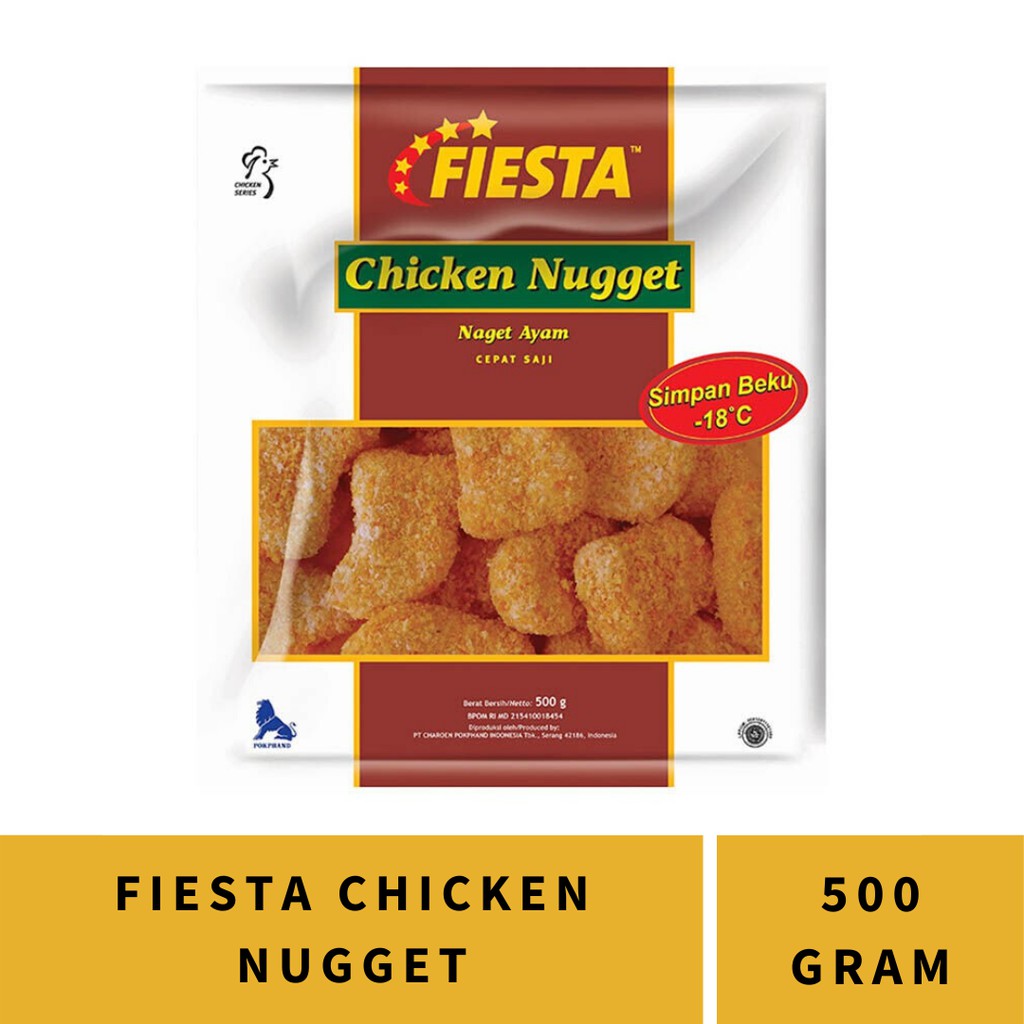 

FIESTA CHICKEN NUGGET 500 GRAM