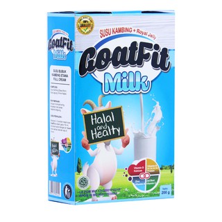 GOATFIT MILK PUTIH susu Kambing    ettawa plus Royal jelly Goat Fit 200