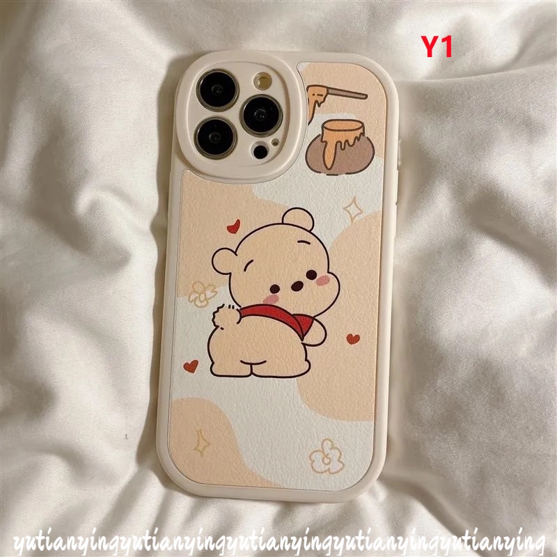 Soft Case TPU Motif Kartun Pochacco Winnie The Pooh Untuk IPhone 11 7plus XR 11 12 13 Pro MAX 6 6s 7 8 Plus X XS MAX 6 6s SE 2020