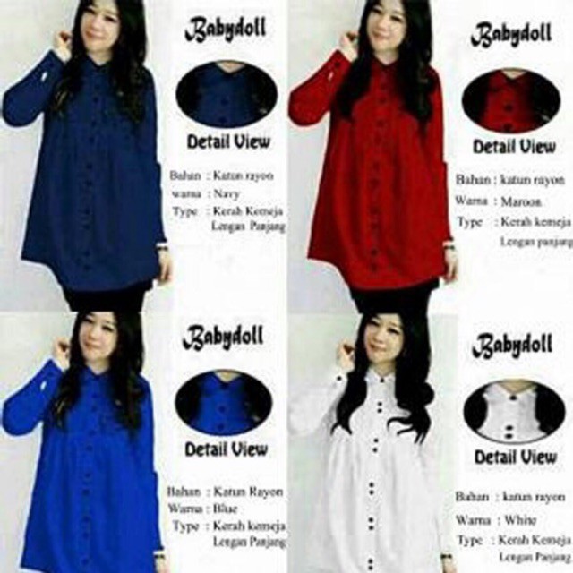 [BY_FASHION] AB Agen Baju Official Shop - babydoll
