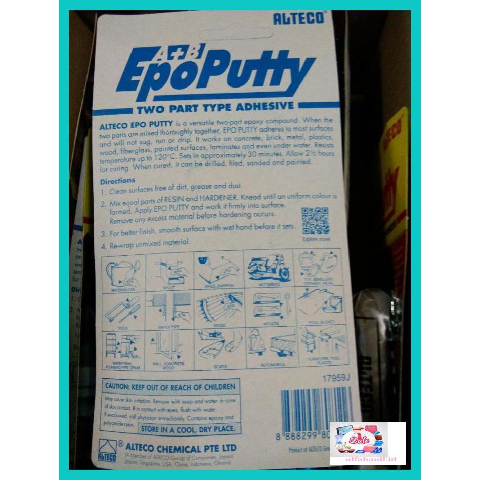 

Rew5Ey- Lem Alteco Epoputty / Epo Putty 100 Gram ( New Stok) Ft54Yt5-