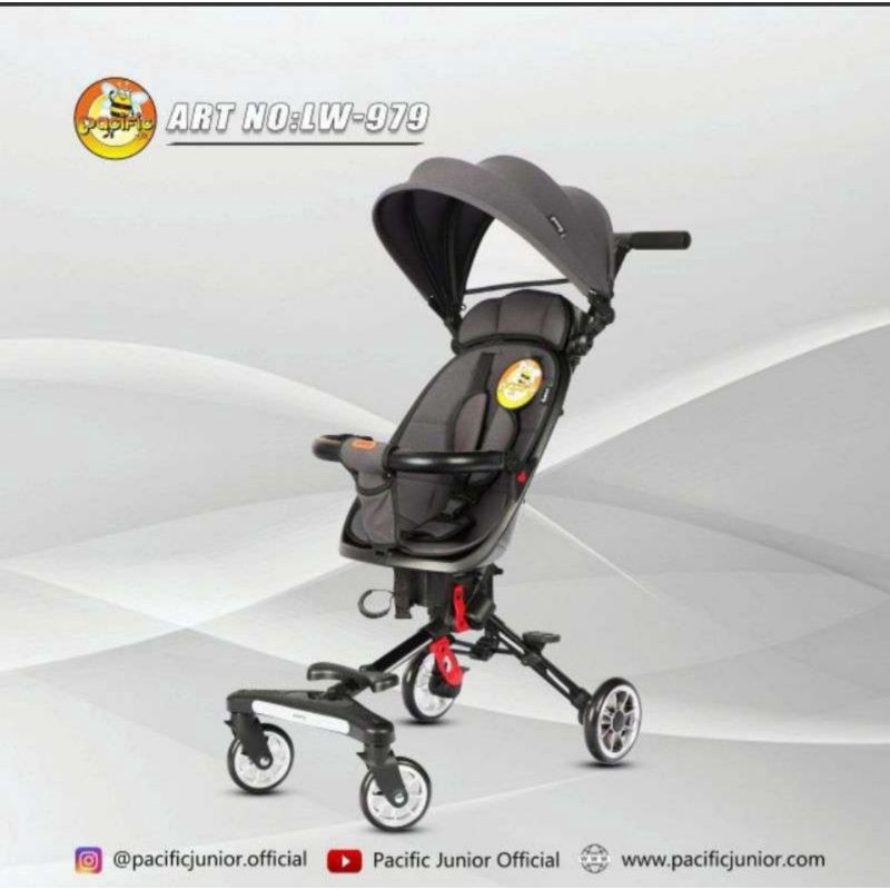 Magic Stroller Pacific Beban Max 30 kg Bisa Dilipat Lw979