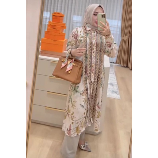 tunik bunga  ORI by Shellasaukia