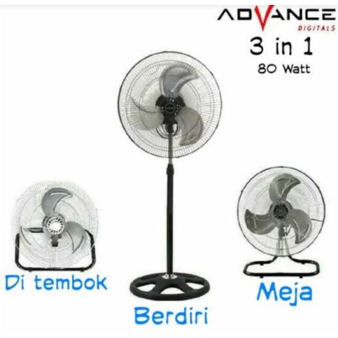 KIPAS ANGIN ADVANCE TDS-18 / TD 18 KIPAS ANGIN 3 IN 1 [188]