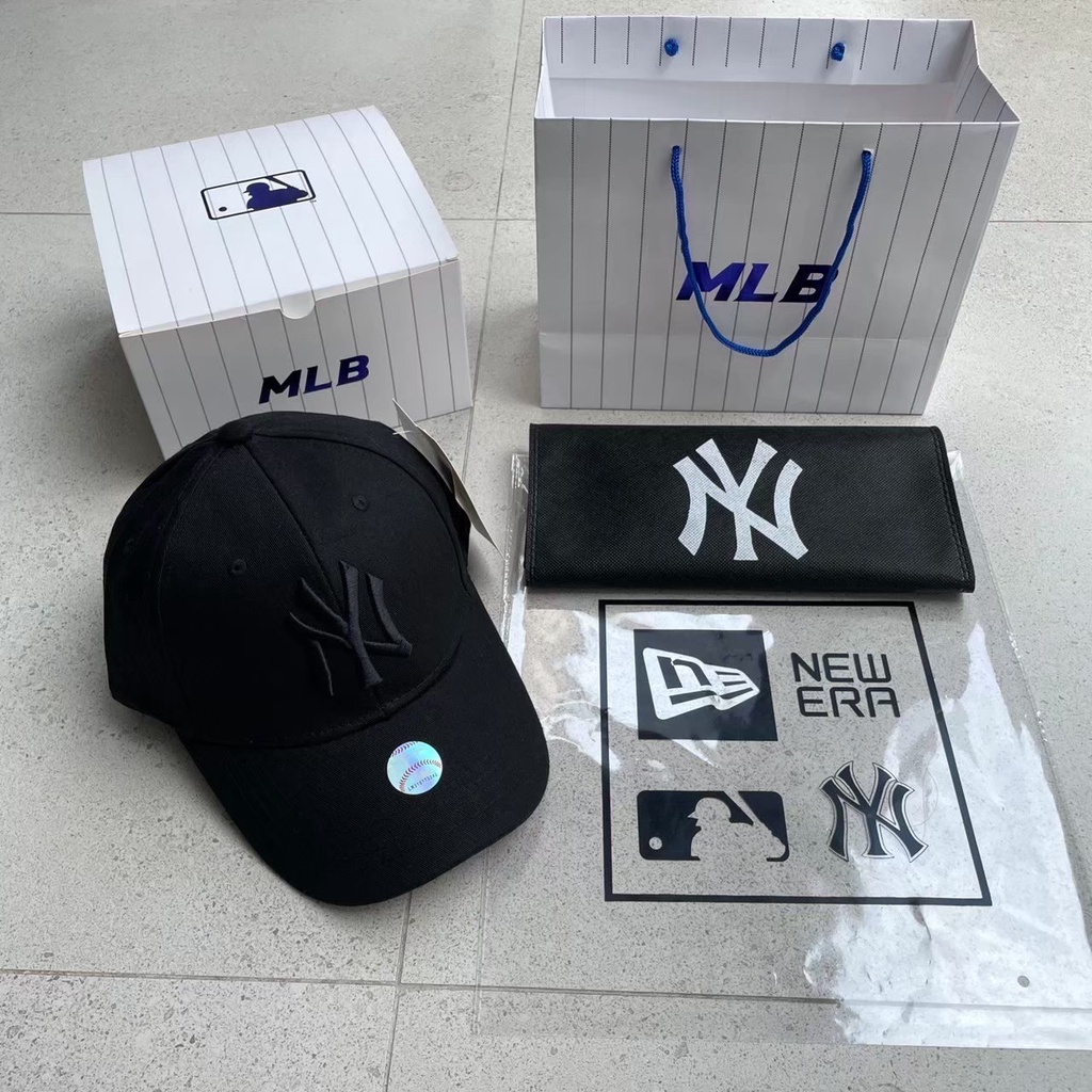 TOPI NY BASIC LOGO FULL BLACK