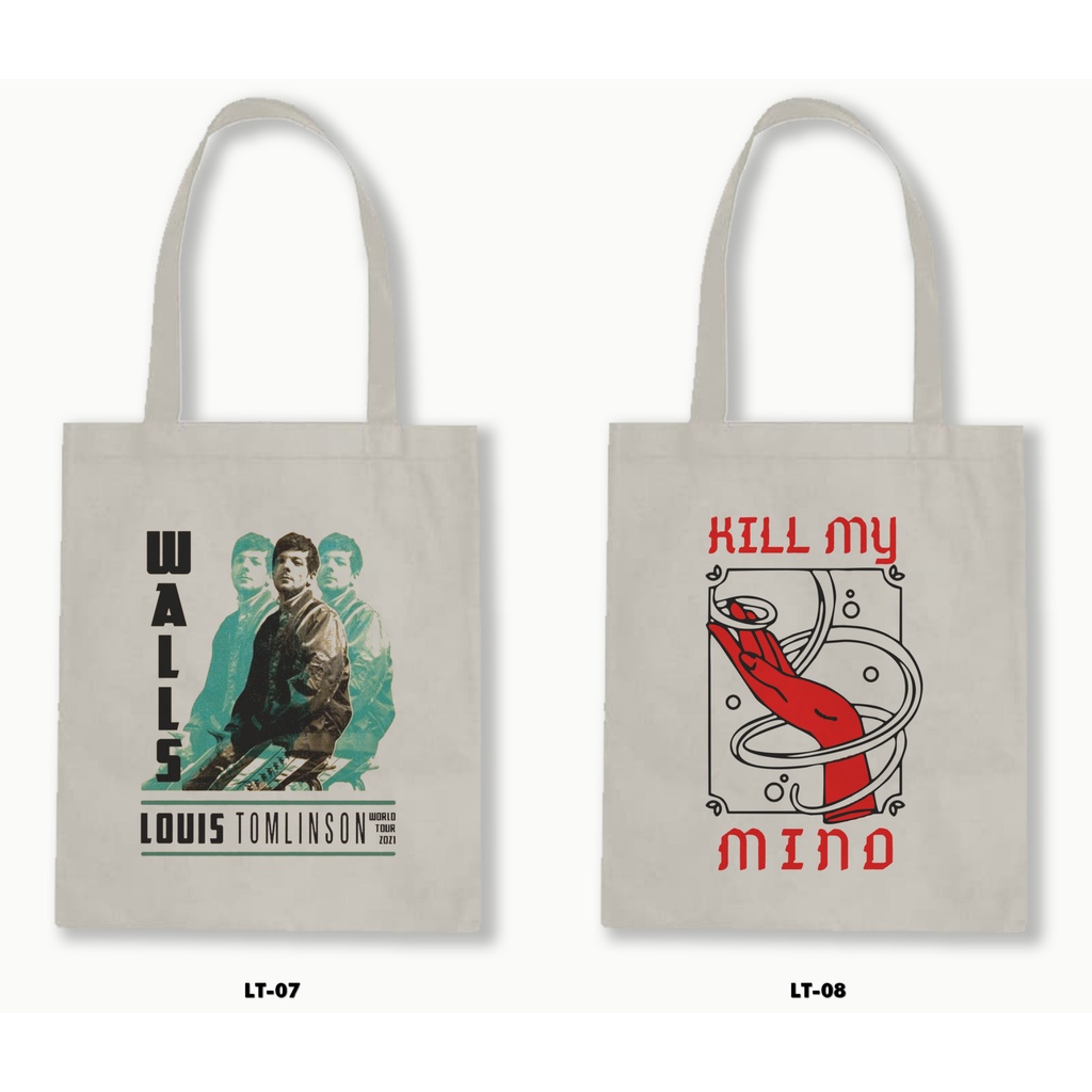 TOTE BAG BLACU - LOUIS TOMLINSON