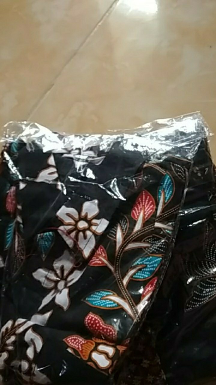 Couple Batik Kombinasi Gamis Standar & Jumbo || Baju Batik Couple Murah