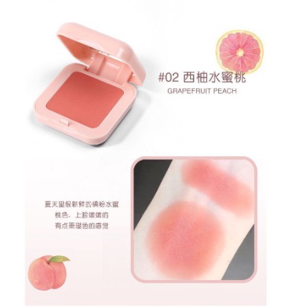 Lameila No.3042 Candy Natural Orange Rouge Blush 6 Color DJ 3042